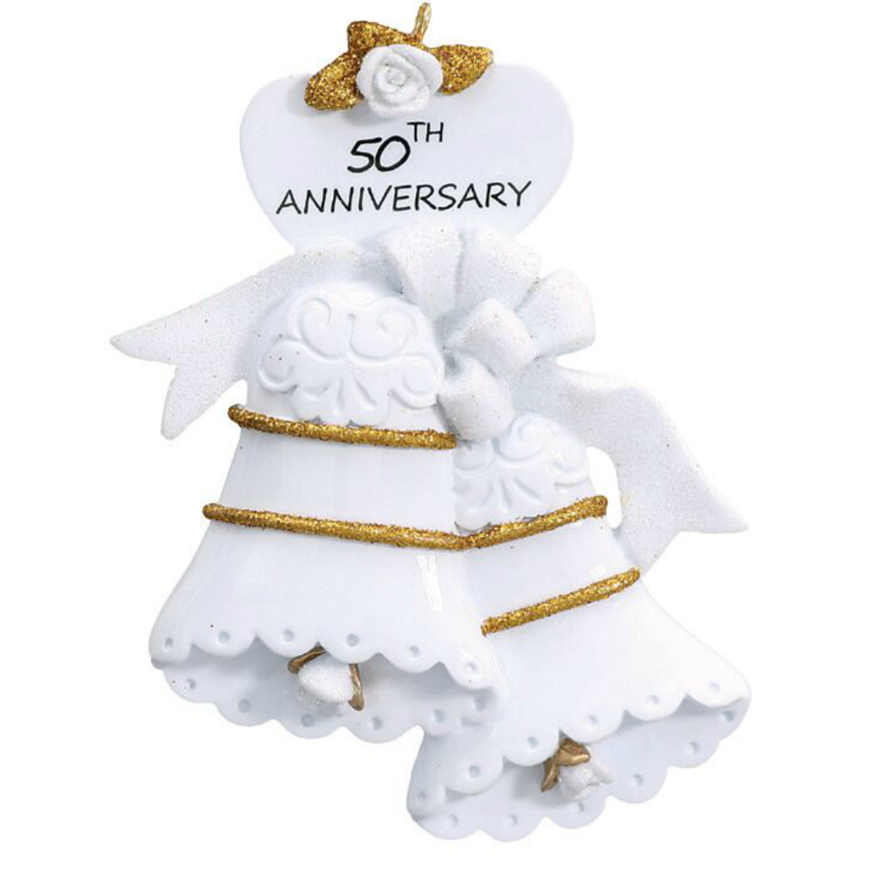50th anniversary christmas ornament christmas tree free personalization 50th anniversary bells ornament the 50th anniversary christmas ornament christmas tree free personalization 50th anniversary bells ornament the